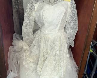Vintage wedding dress