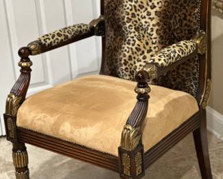 Leopard Print Chair