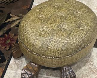 Turtle Footstool