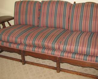 Ranch oak sofa