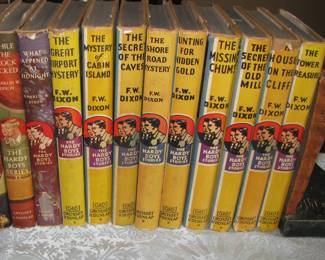 Hardy Boys 1920's thru 1950's.