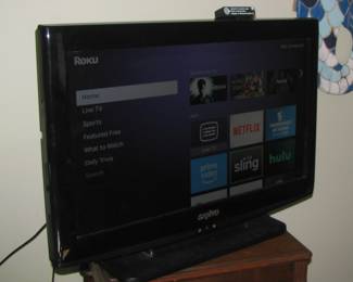 Flatscreen with Roku