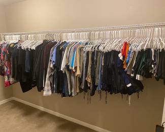 Huge selection of mens and womens cloths