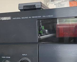 Yamaha Natural sound AV Receiver RX-V1800