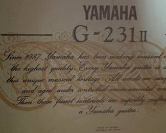 Yamaha G 231 II Guitar