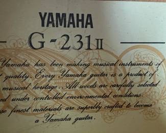Yamaha G 231 II Guitar
