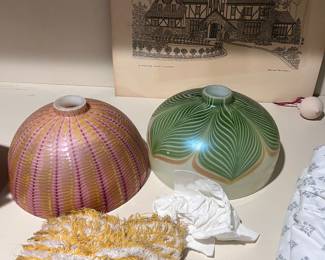 Art glass shades
