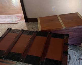 Cool trunks - coffee table size