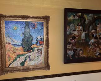 Oil paintings
