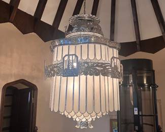 Art deco polished aluminum?