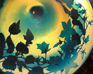 Art glass shade