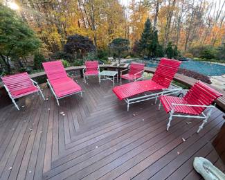 Faux Bamboo, Outdoor set