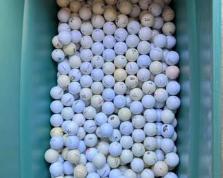 Lots of golf balls