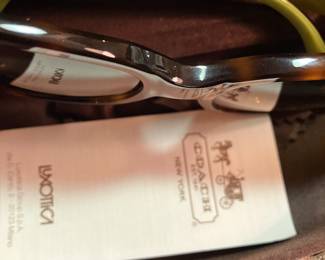 Coach sun glasses
