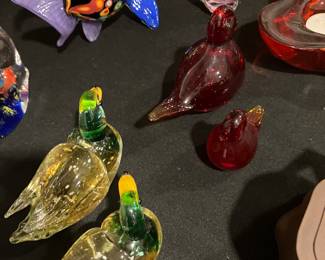 Murano glass paper weights
