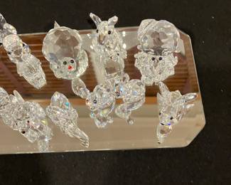 Swarovski crystal figurines