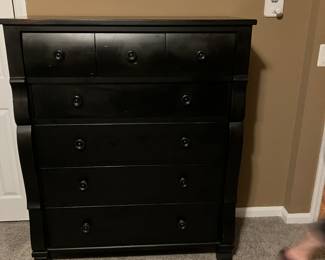 Ethan Allen dresser black