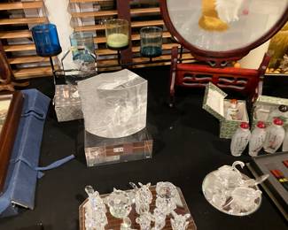 Swarovski crystal figurines