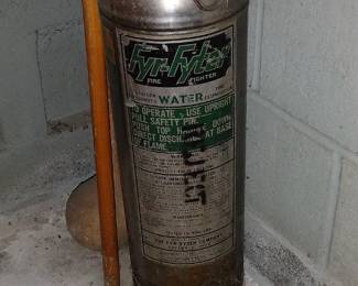 OLD FIRE EXTINGUISHER