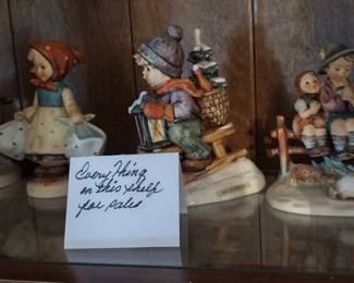 LARGE VINTAGE HUMMELS