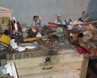 LOTS OF TOOLS, CABINETRY TOOLS, WOOD WORKING TOOLS, METAL WORKING TOOLS, MECHANIC TOOLS, MORE
