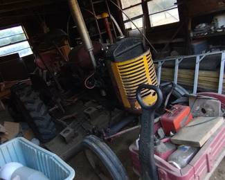 RAKES, SHOVELS, LADDERS, TOOLS