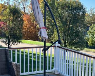 Cantilevered Umbrella