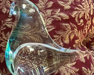 Blue Glass Bird