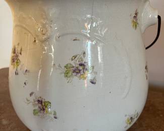 Antique Limoges Chamber Pot