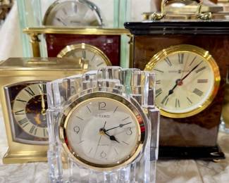 Howard Miller small Clock + others