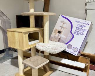 New Cat Tree /Costco already put together for you ! Your kitty will be grateful
