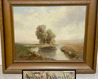 Arthur Beckwith California Artist died 1930