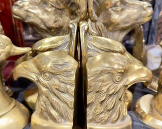 Lots Brass BOOKENDS figurals