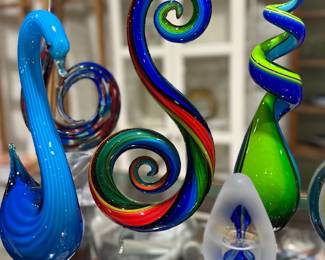 Art Glass Decor + Paperweight