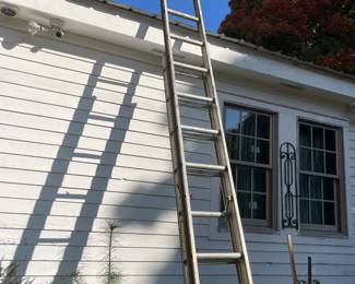 . . . aluminum extension ladder