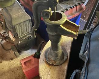 . . . old water spout