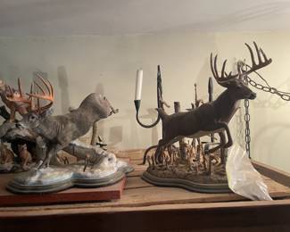 . . .  Danbury Mint deer