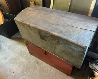 . . . two primitive chests