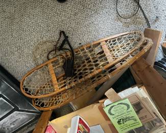 . . . snow shoe set