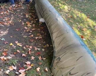 . . . 15-foot fiberglass canoe