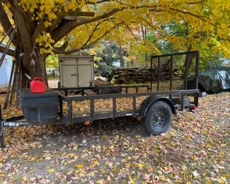 . . . two-year-old landscape trailer