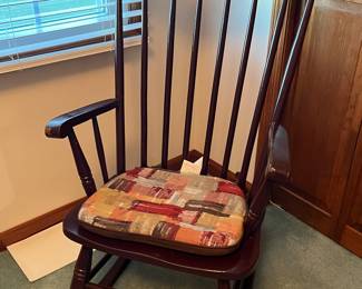 solid wood rocker