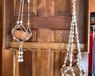 shell plant hangers