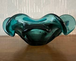 Murano? bowl - smooth pontil - no signature