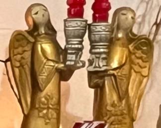 mcm angle candleholders
