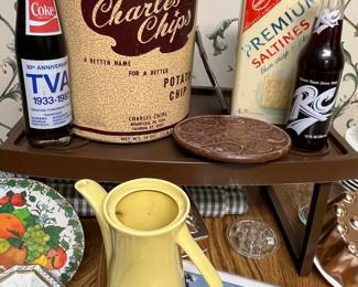 assorted kitchen decor