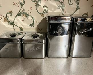 mid century canister set