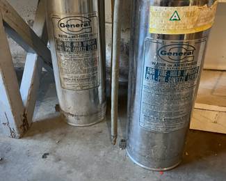 general water or antifreeze extiguishers