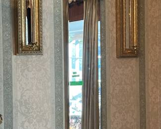 three piece wall mirror set