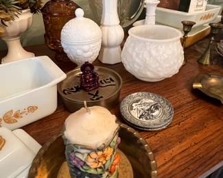 assorted vintage decor